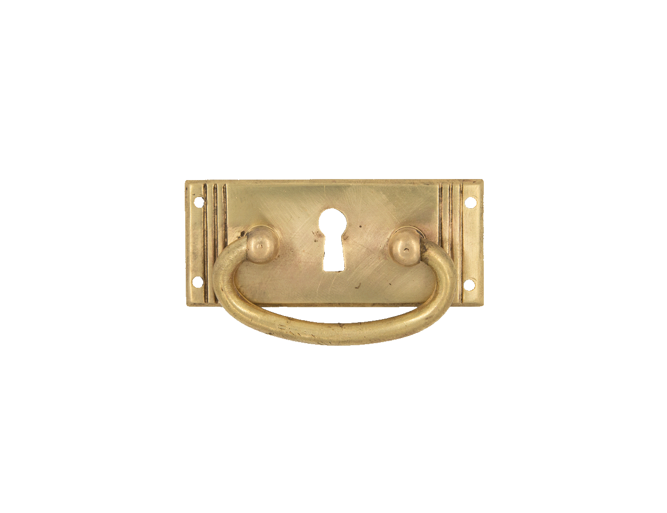 Латунная ручка