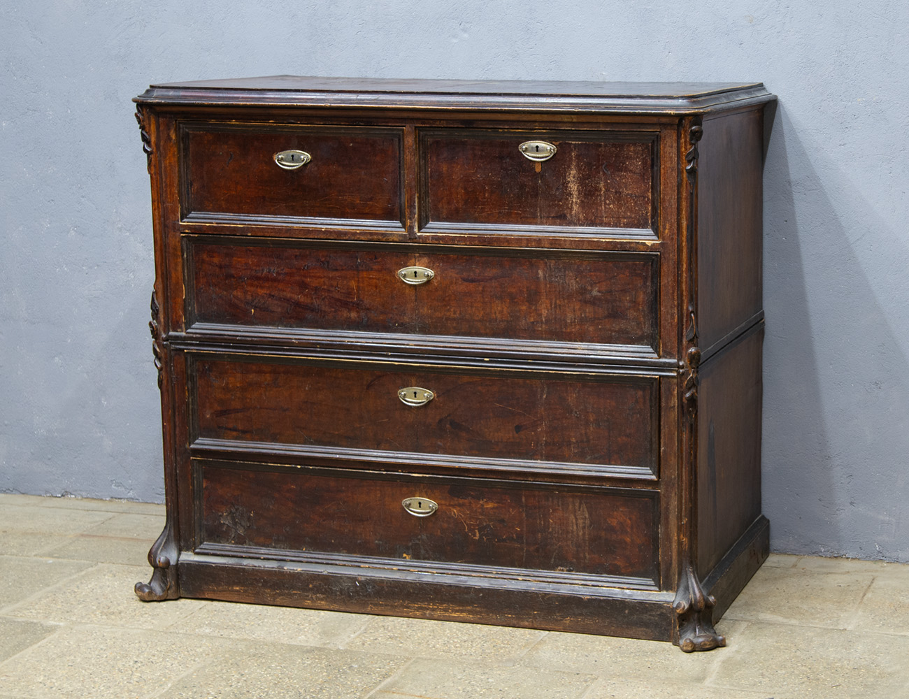 Старинный комод 19 века