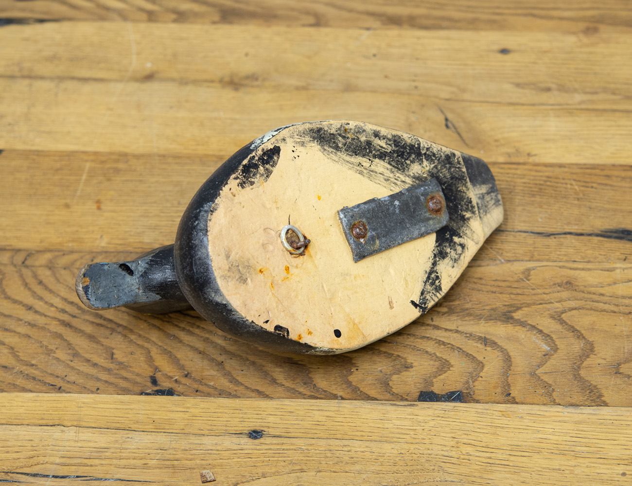 Винтажная охотничья подсадная утка