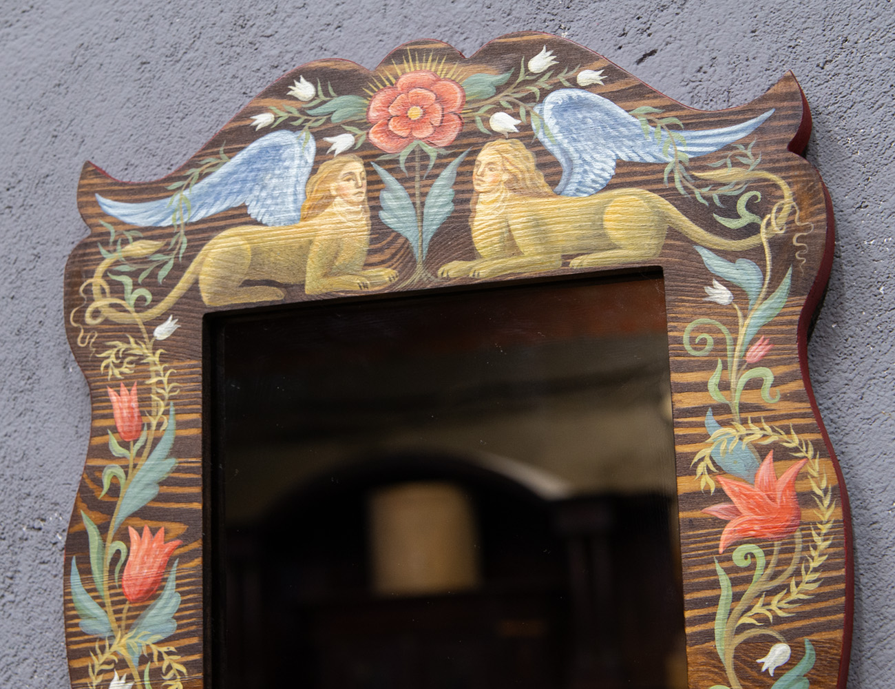 Зеркало с росписью Сон Изиды