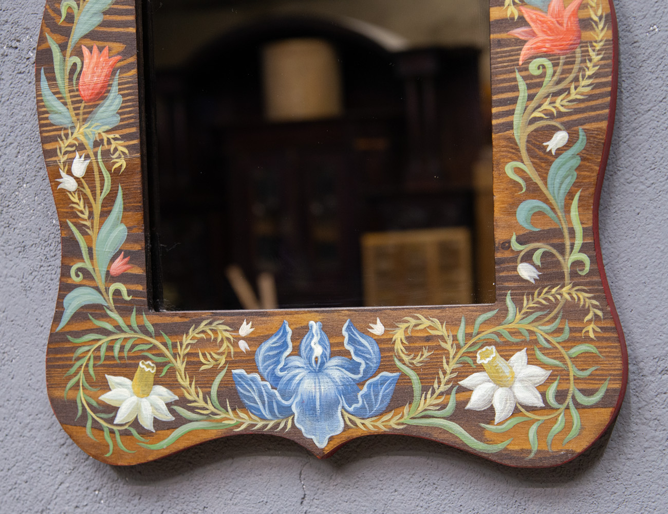 Зеркало с росписью Сон Изиды