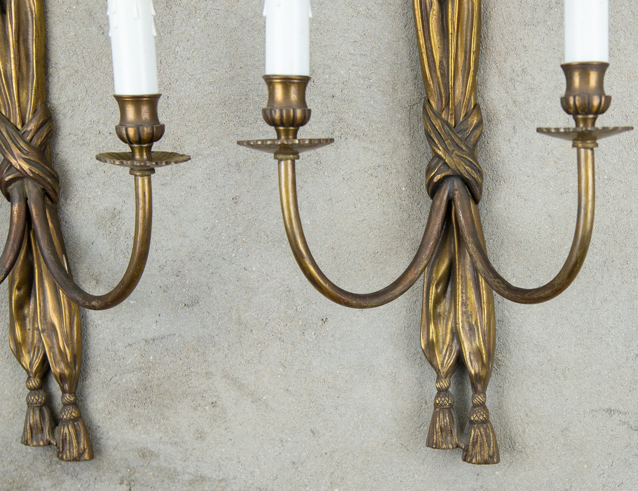 Пара старинных бра