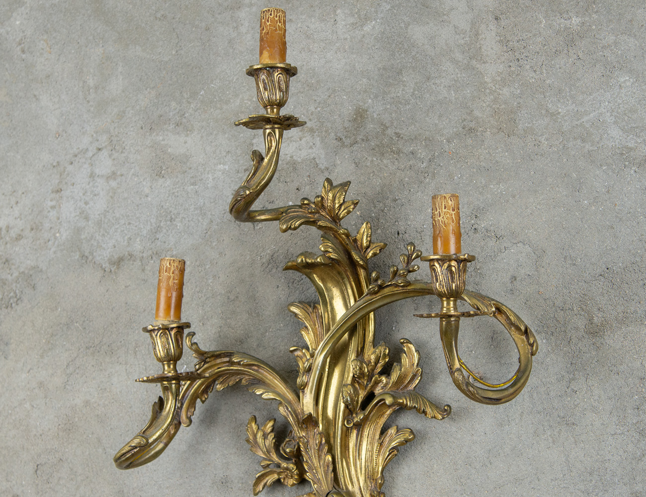 Одиночное бра в стиле Людовика XV