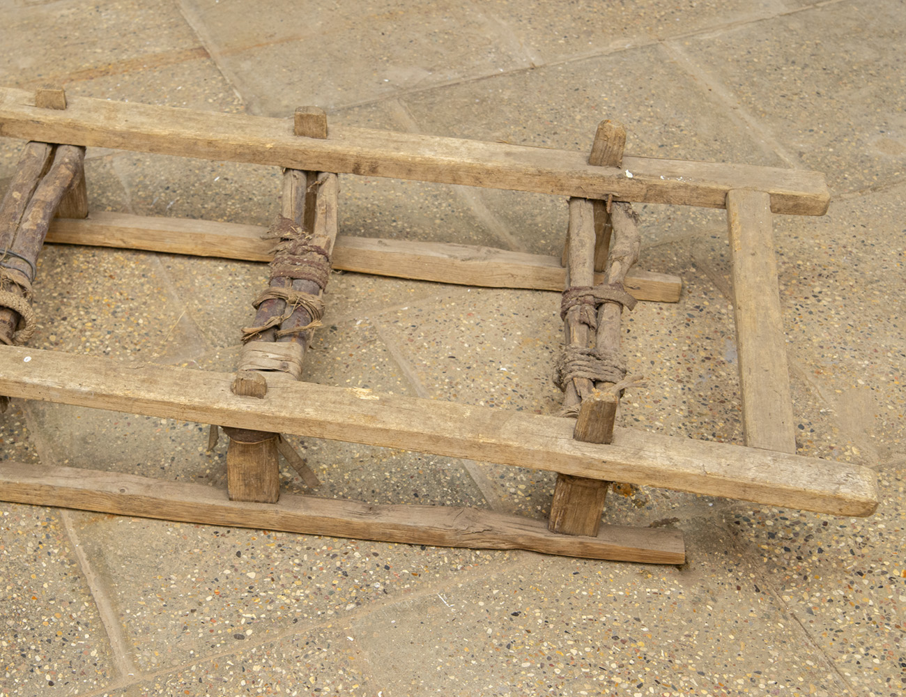 Старинные деревенские сани