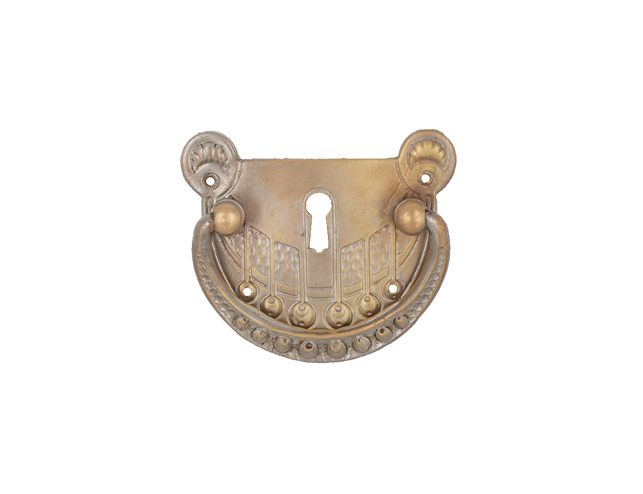 Латунная ручка