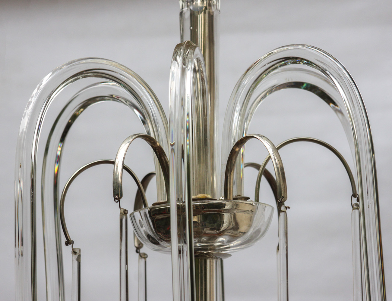 Старинная французская люстра 50-х годов