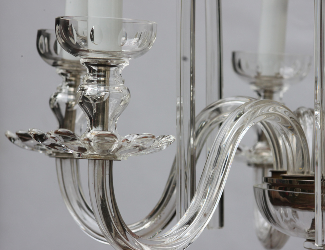 Старинная французская люстра 50-х годов