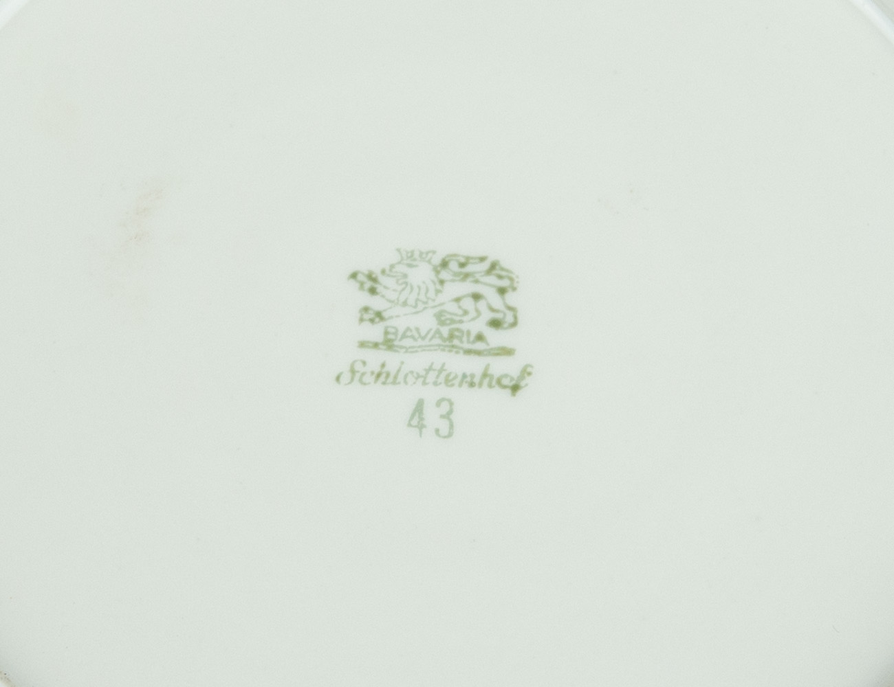 Чайная пара с десертной тарелкой, Schlottenhof