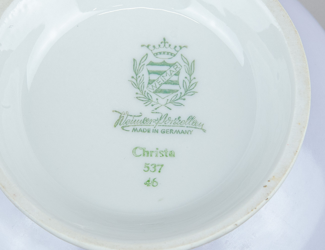 Винтажная ваза, Weimar porzellan