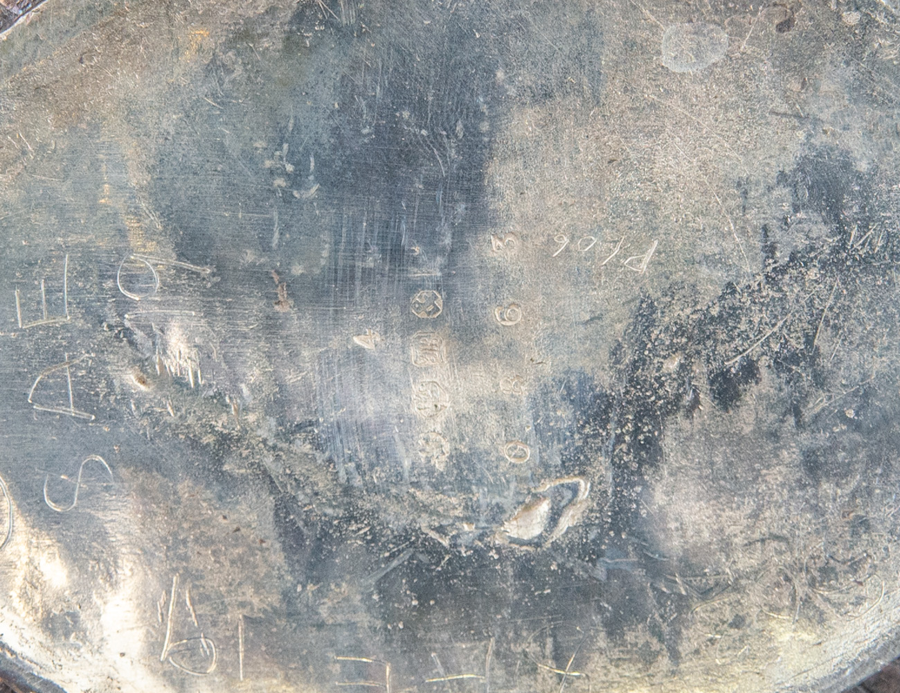 Старинный посеребренный чайник, Jоnаthаn Вell