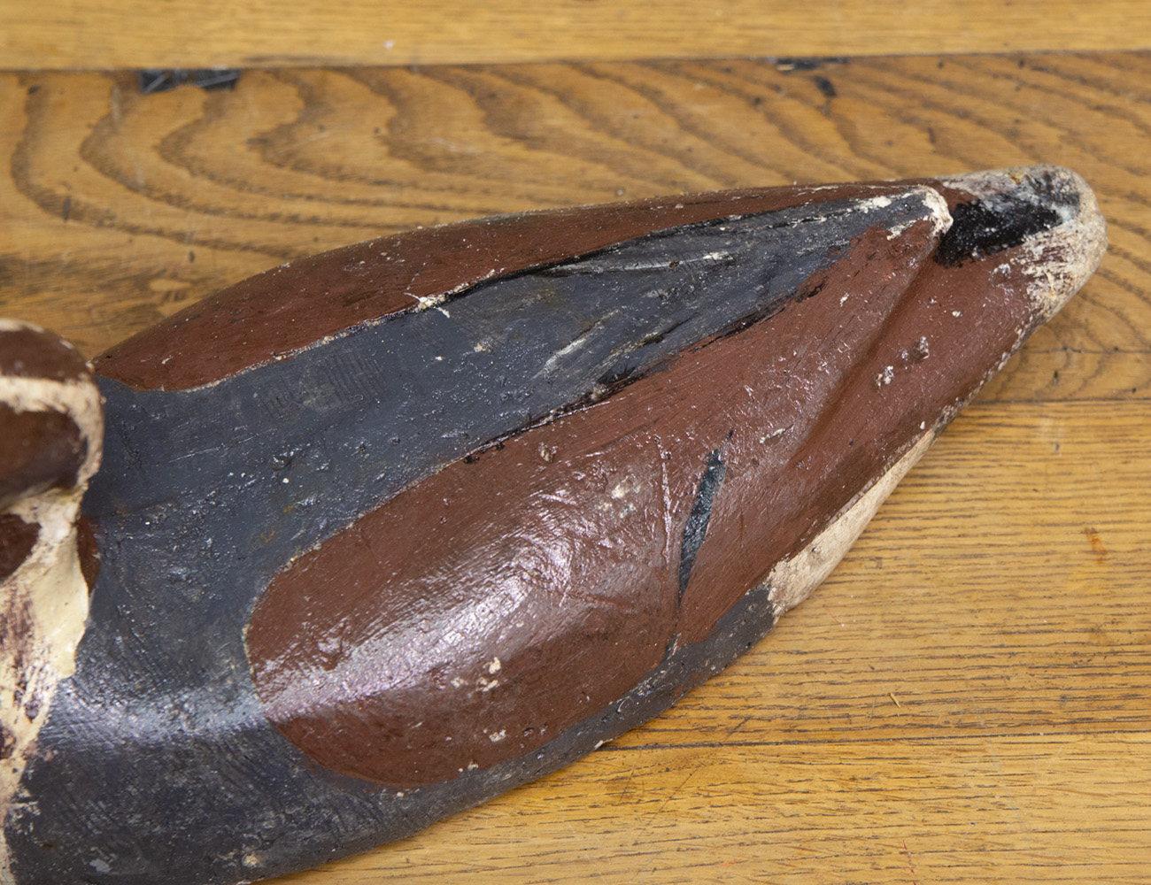 Винтажная охотничья подсадная утка