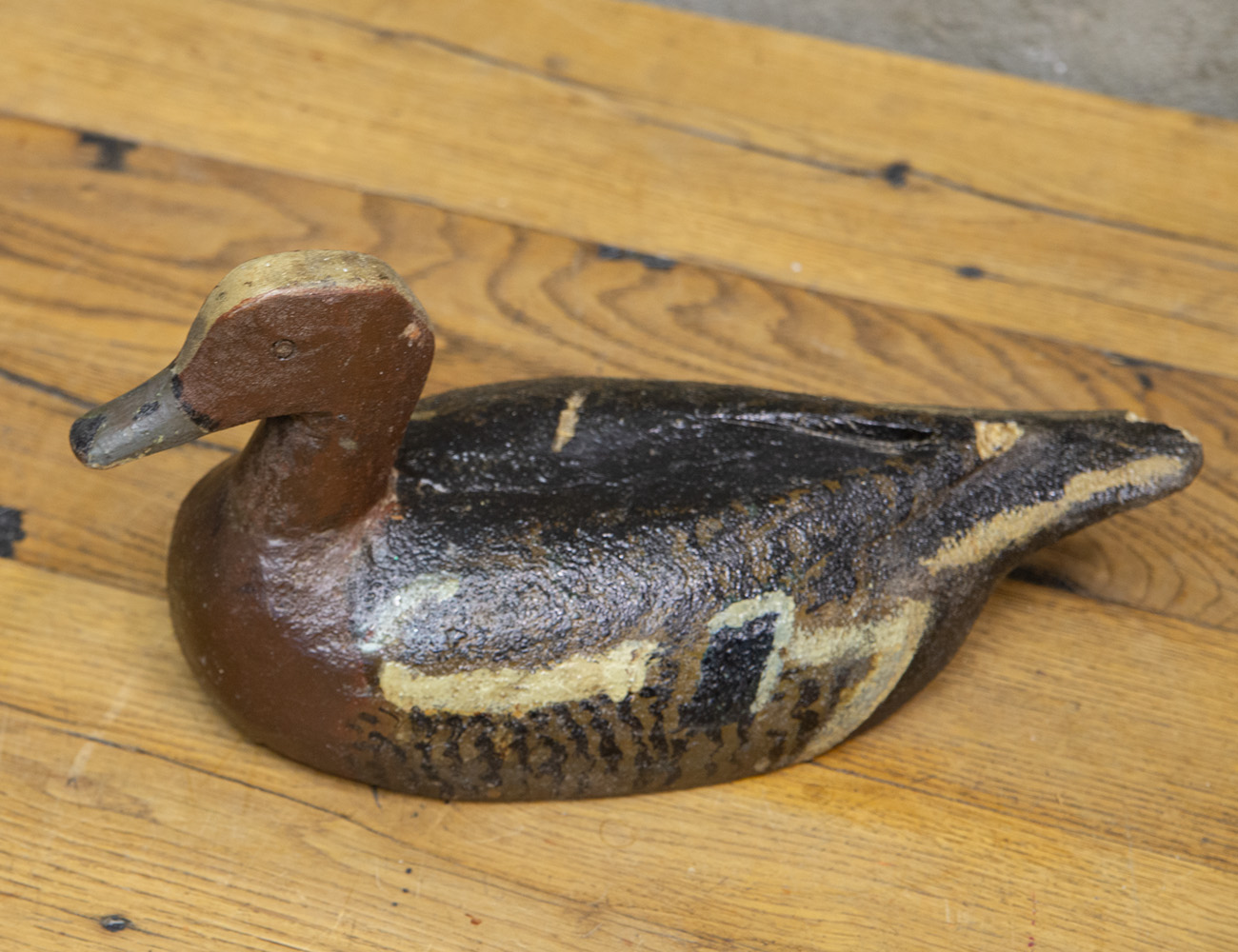 Винтажная охотничья подсадная утка