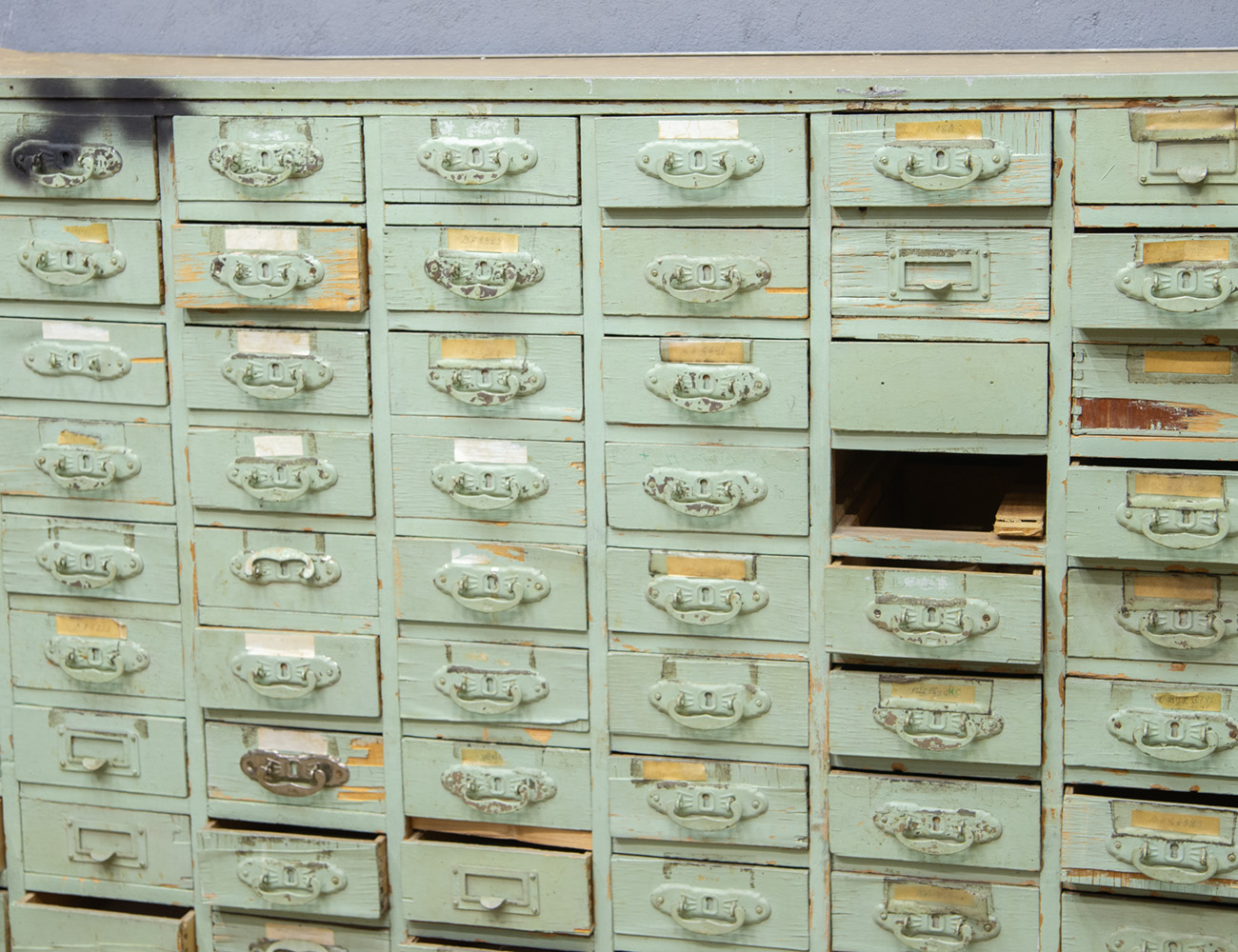 Старинная картотека