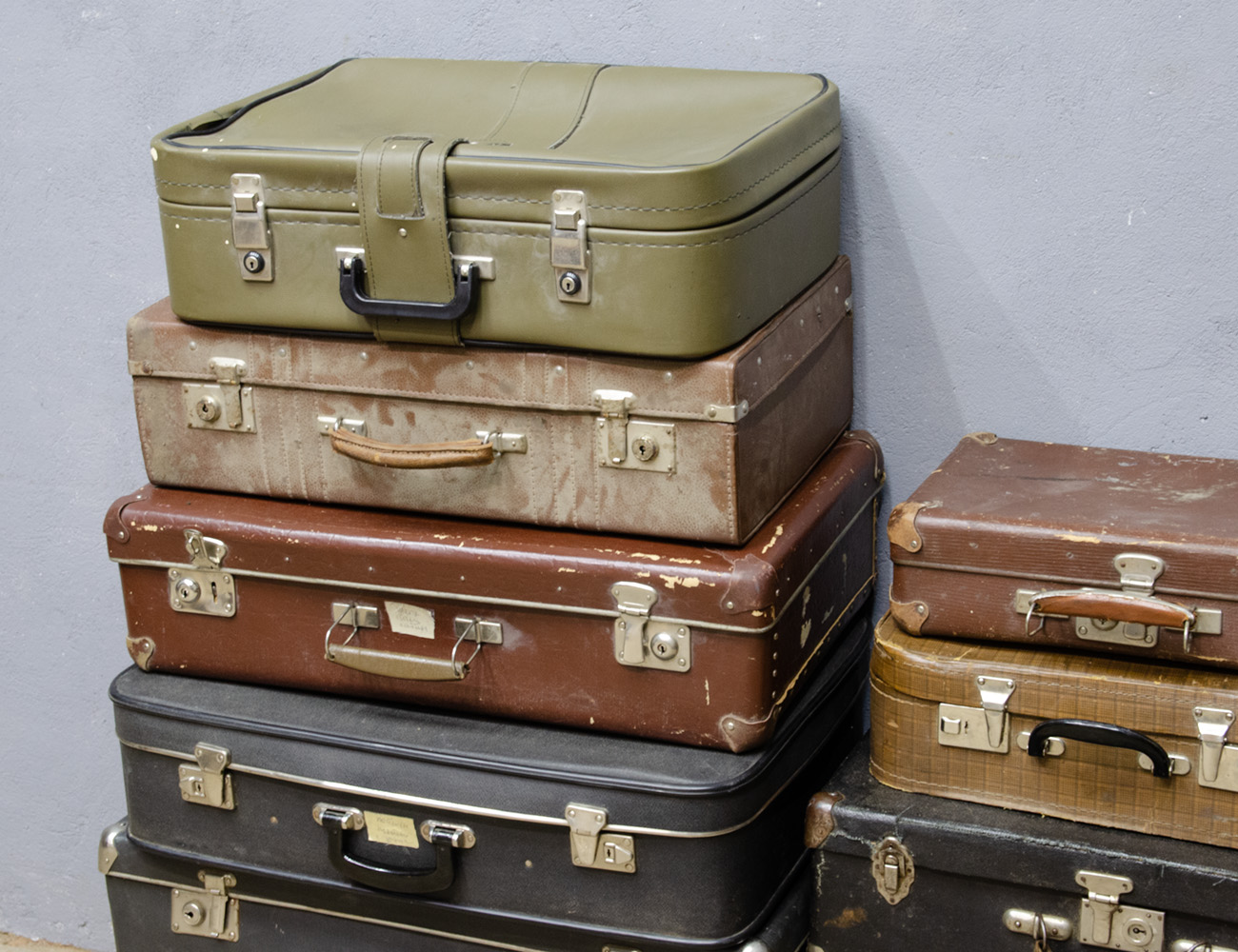 Старинные чемоданы