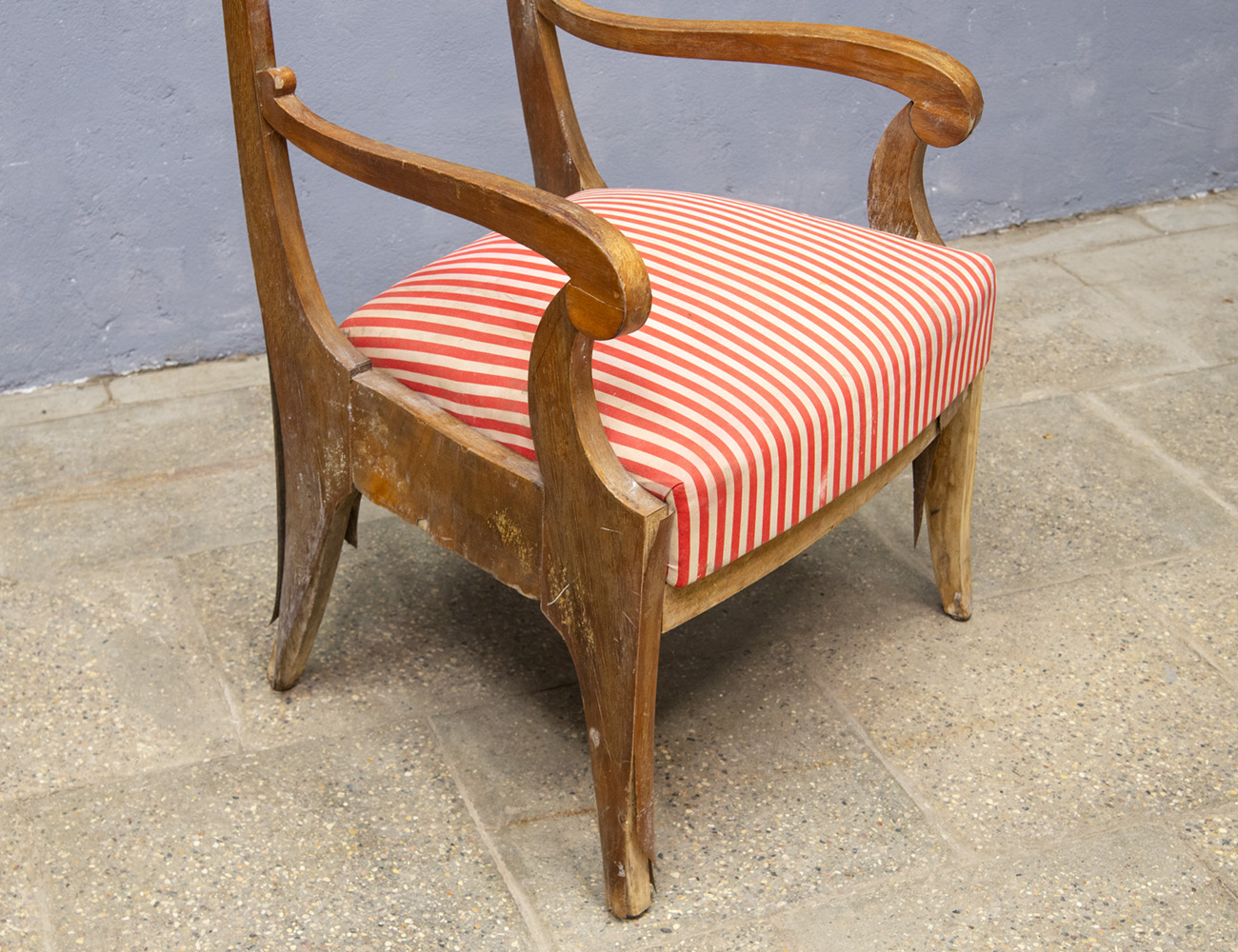 Кресло в стиле ампир (без спинки)