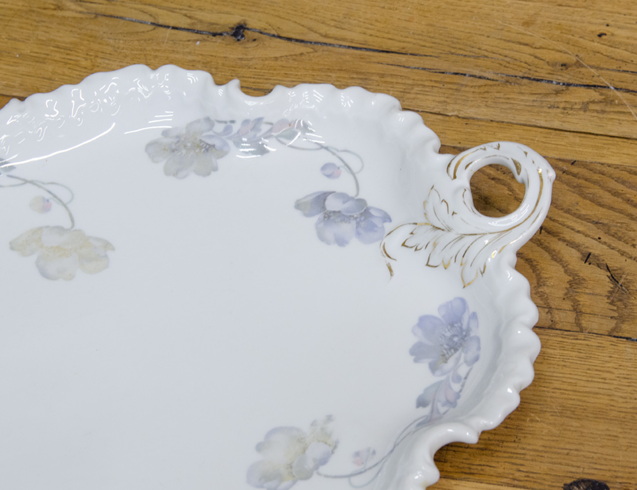 Антикварное фарфоровое блюдо в стиле Модерн