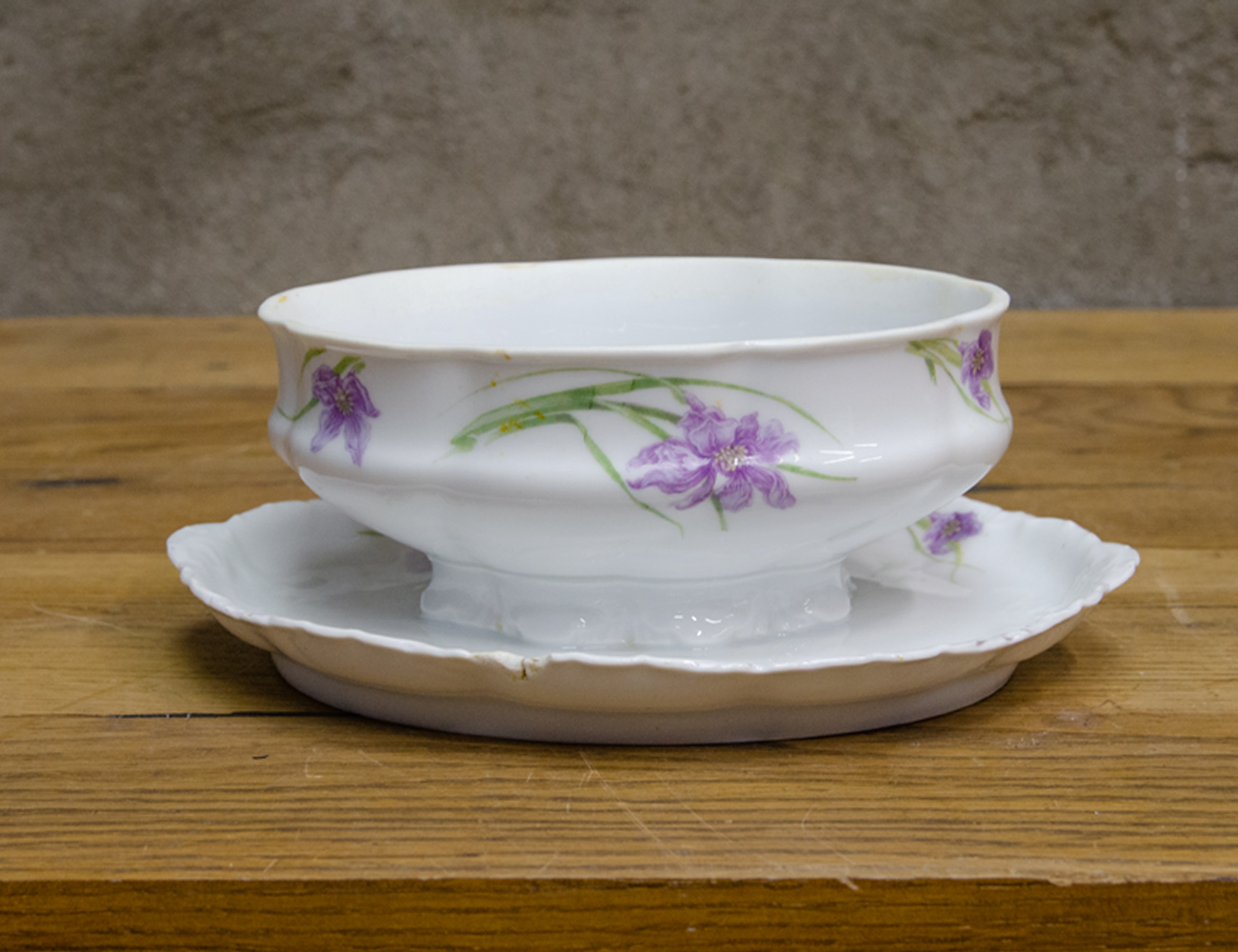 Антикварный фарфоровый соусник, Rosenthal