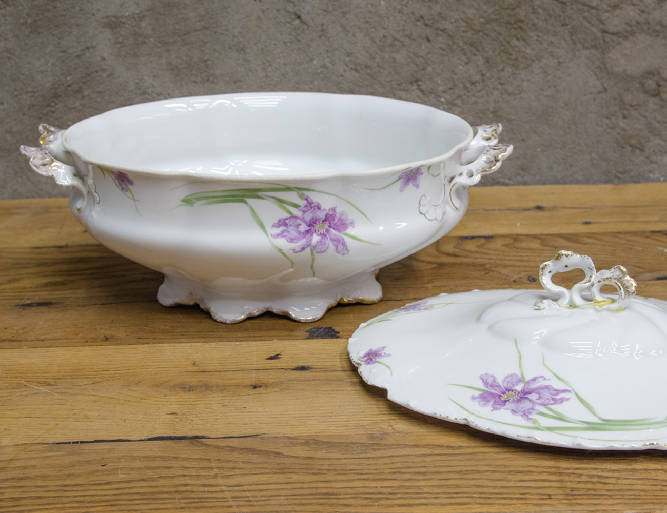 Антикварная фарфоровая супница, Rosenthal