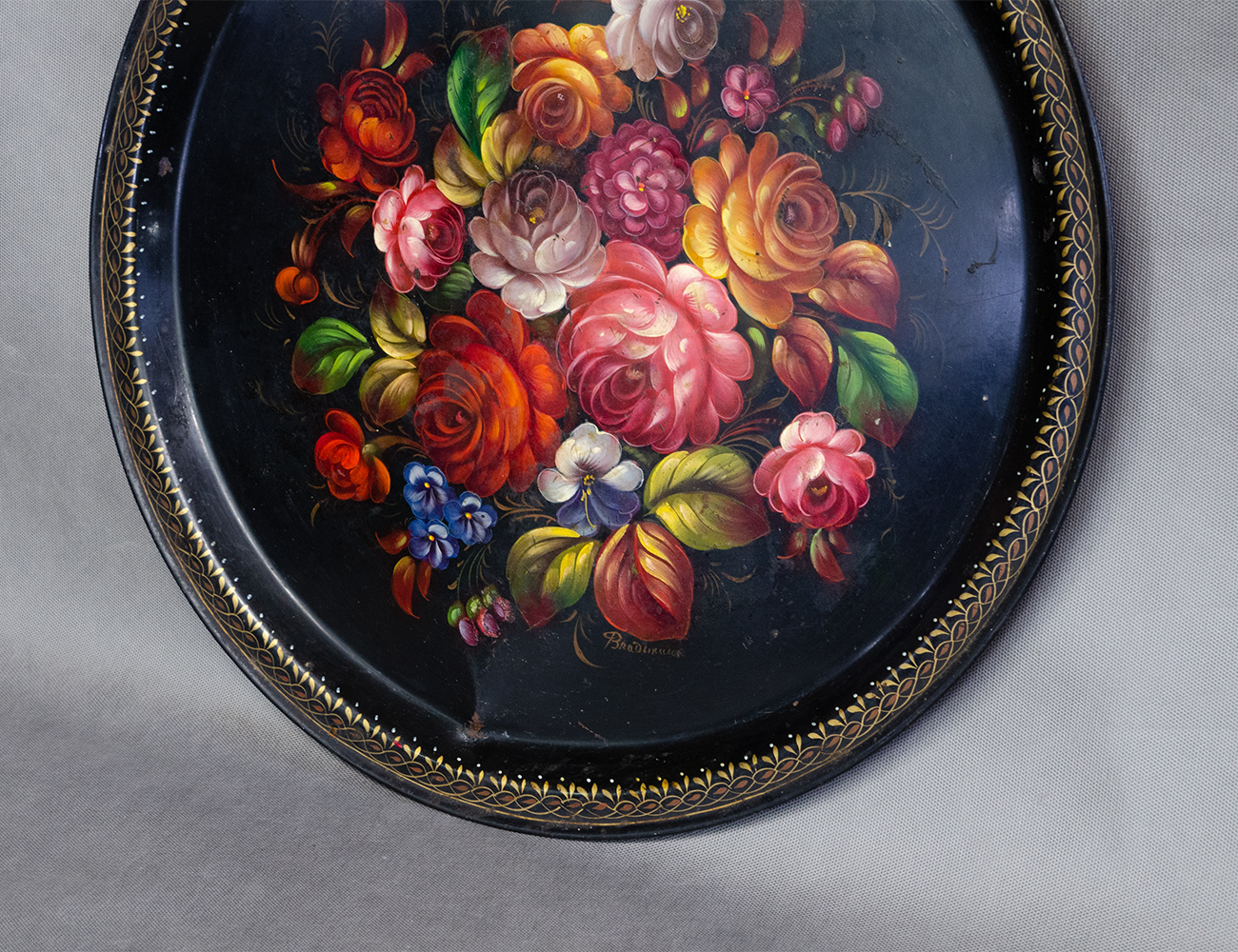 Жостовский поднос