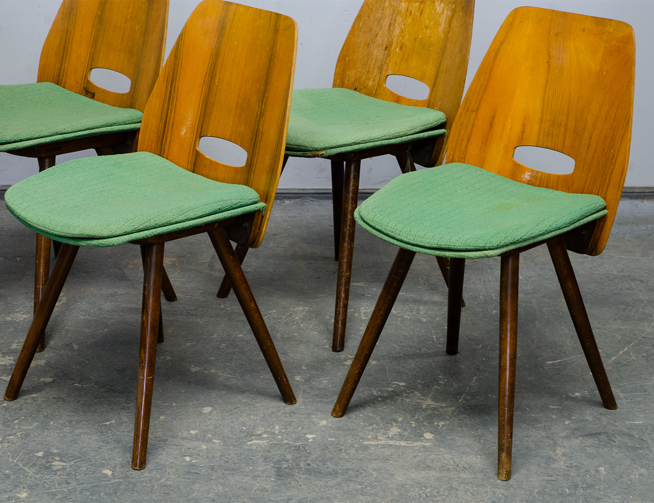 Винтажные стулья František Jirák