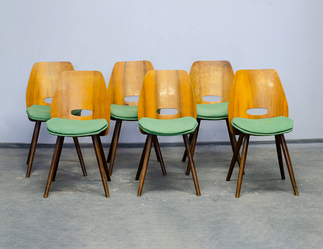 Винтажные стулья František Jirák