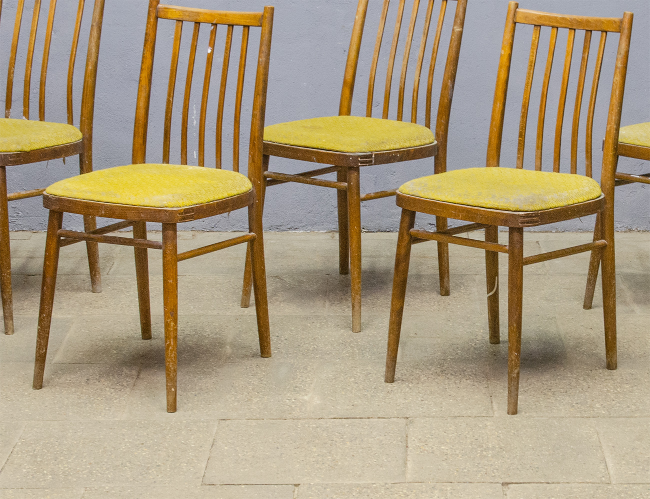 Винтажные стулья Tatra, тип 3795