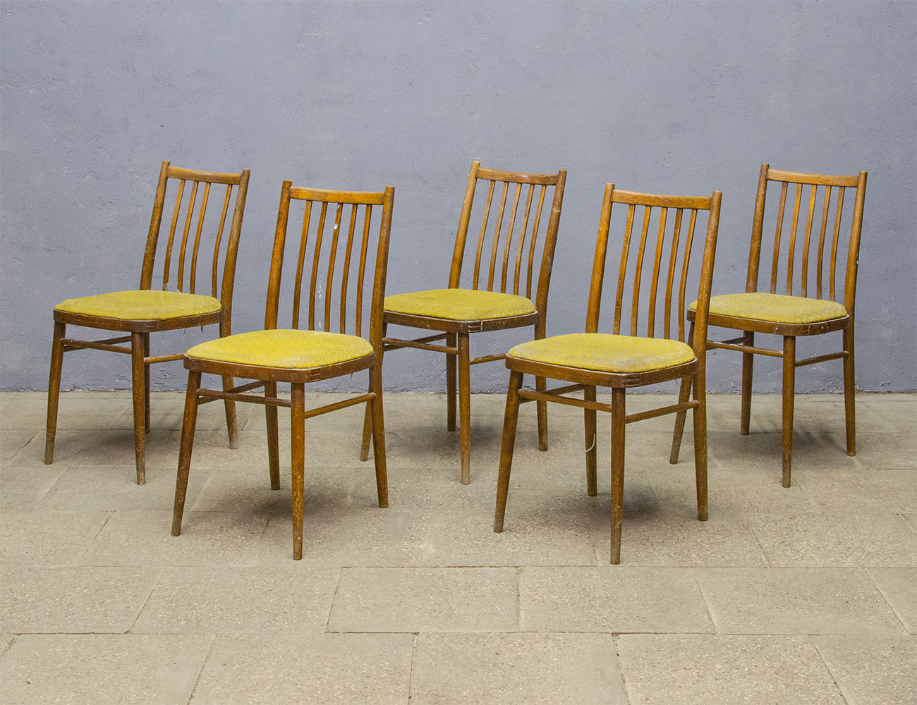 Винтажные стулья Tatra, тип 3795