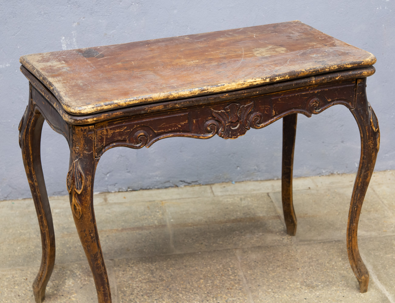 Старинный ломберный столик 19 века