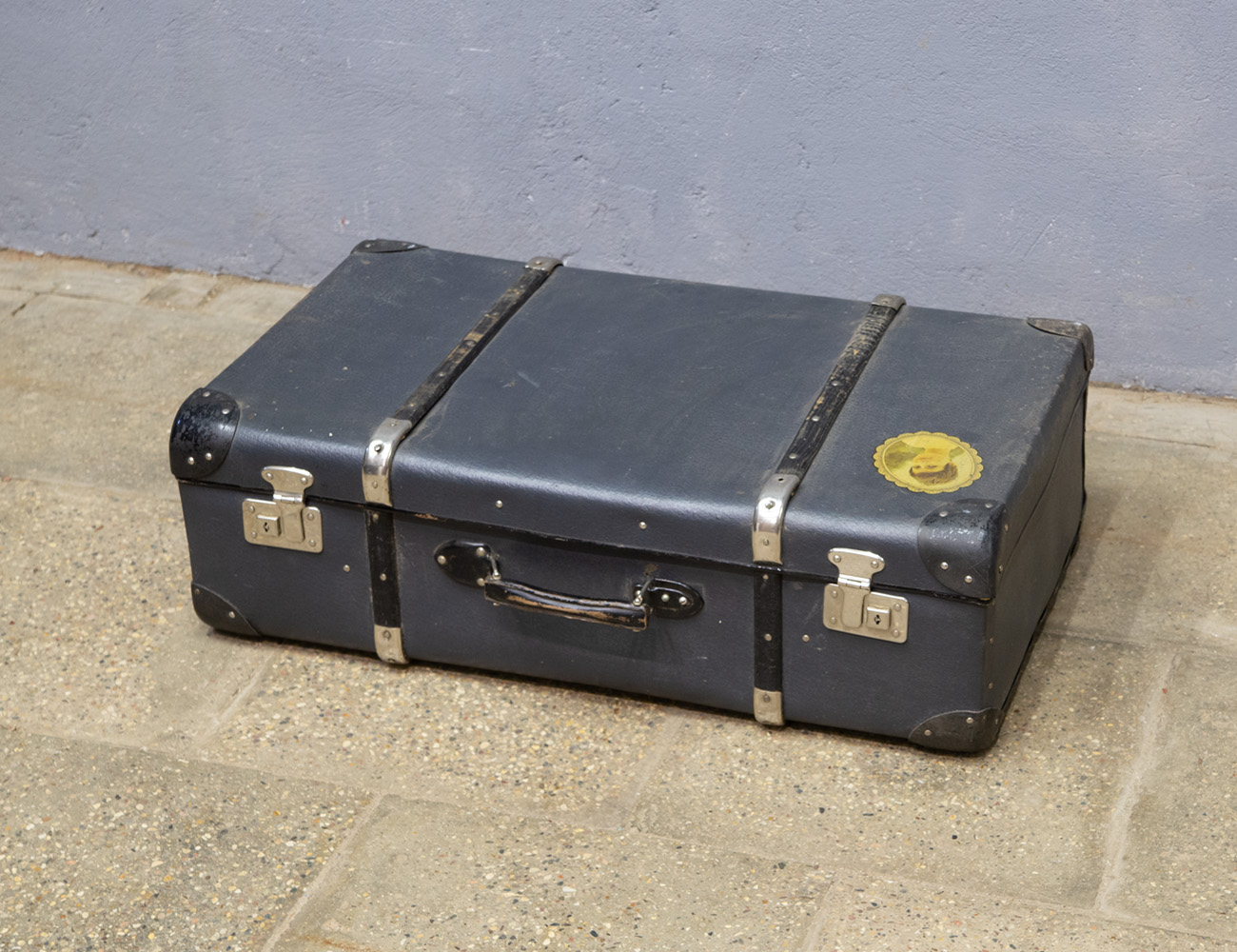 Старинный дорожный чемодан ГДР