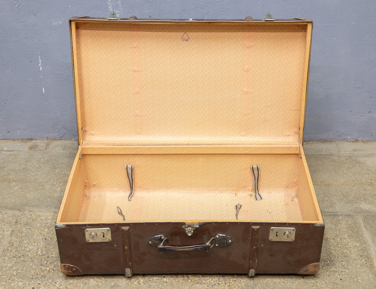 Старинный дорожный чемодан ГДР