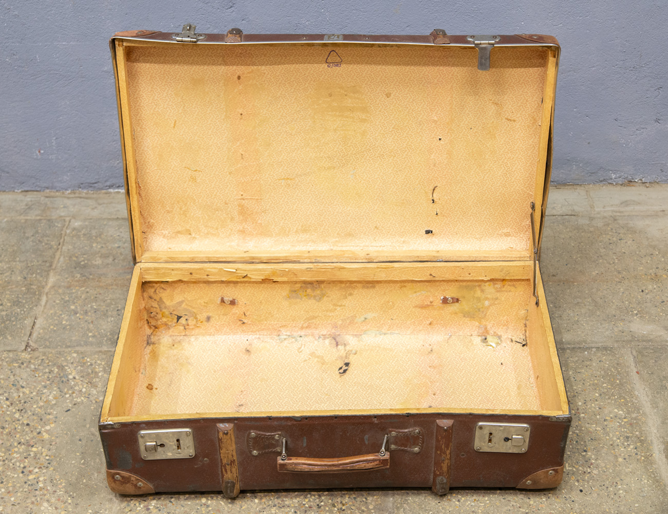 Старинный дорожный чемодан ГДР