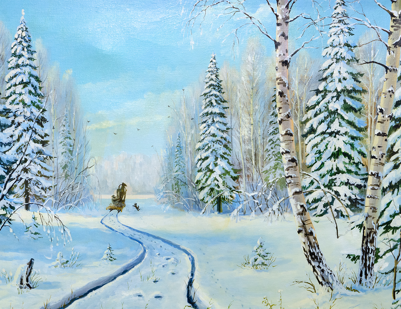 Зимний пейзаж