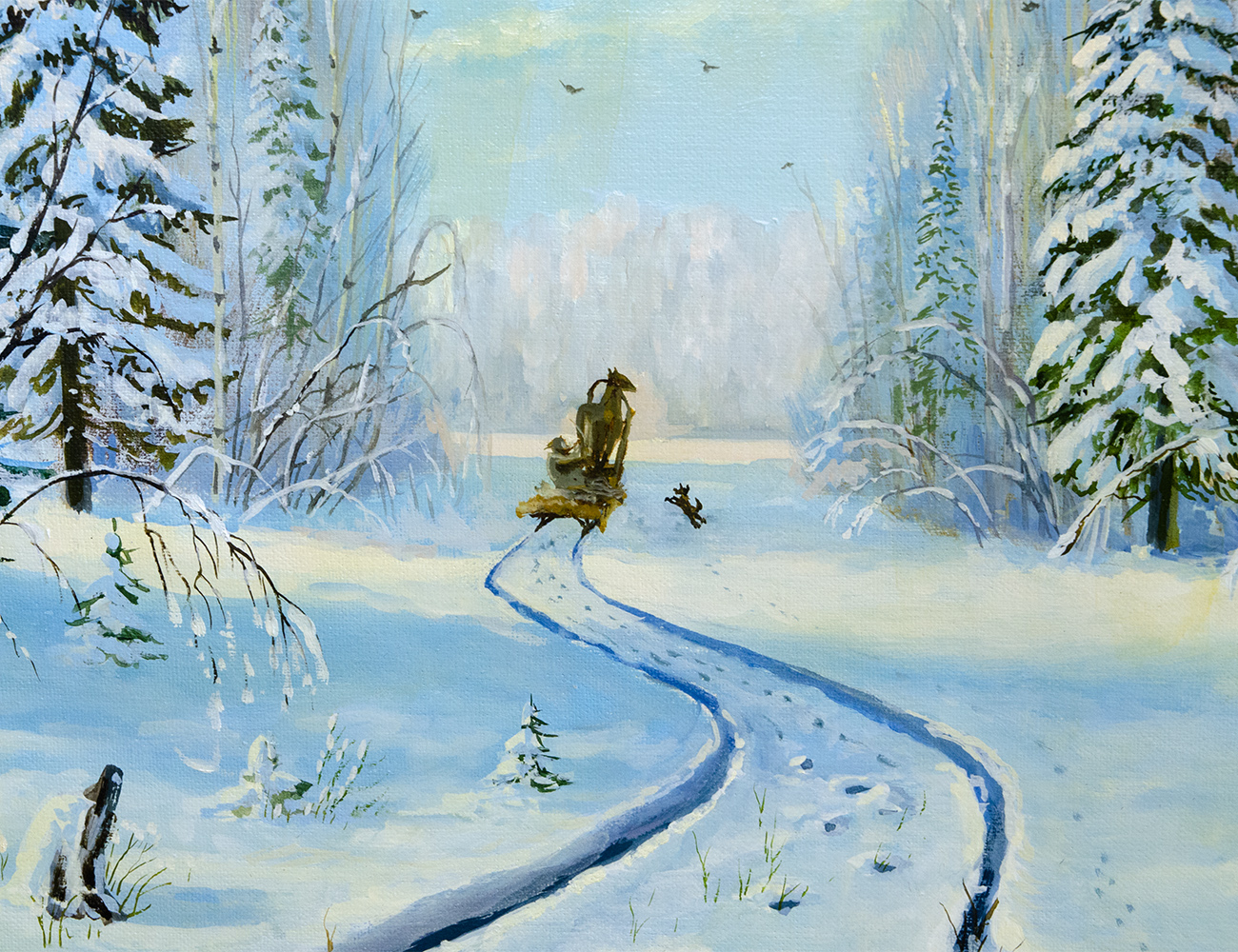 Зимний пейзаж