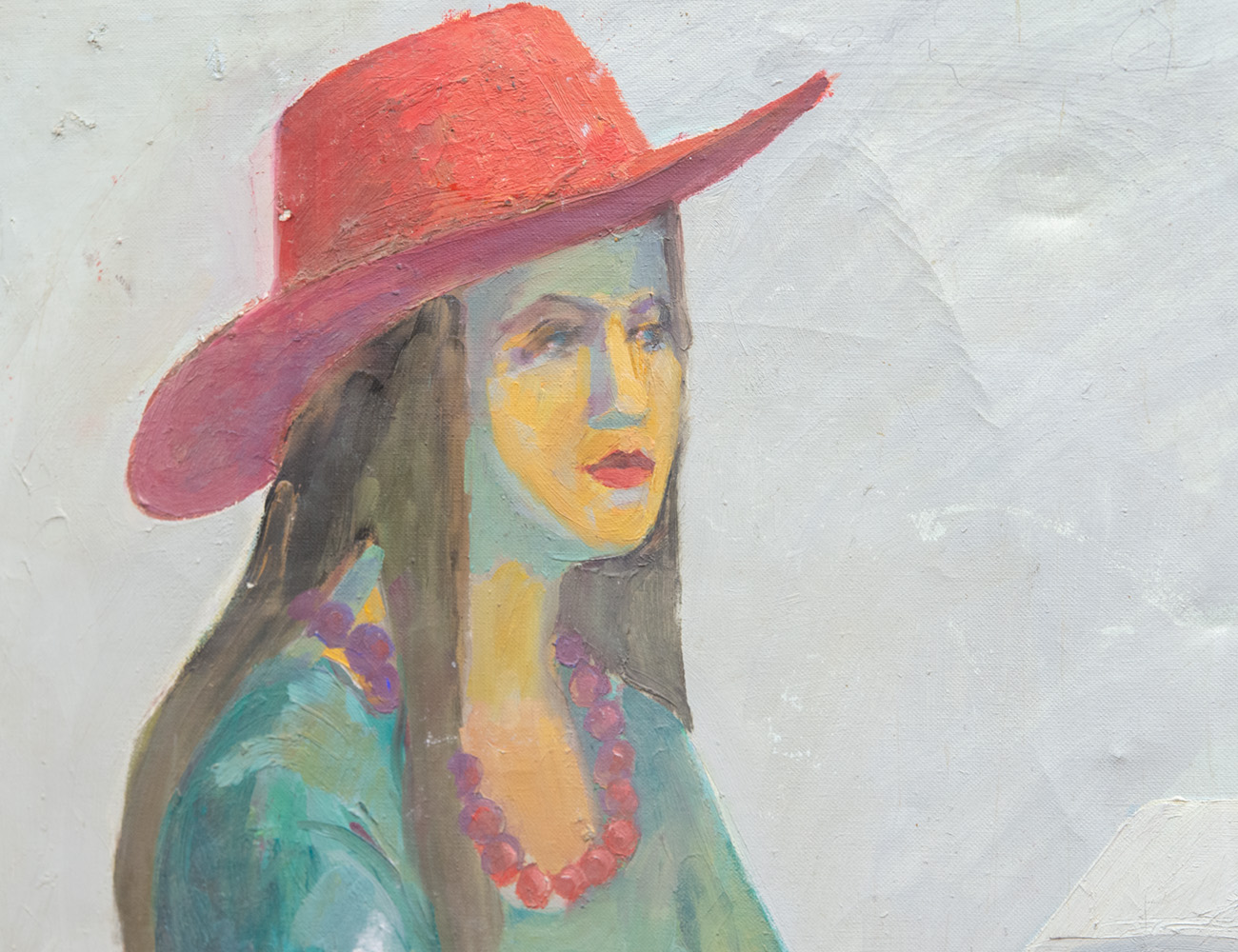 Винтажная картина, портрет