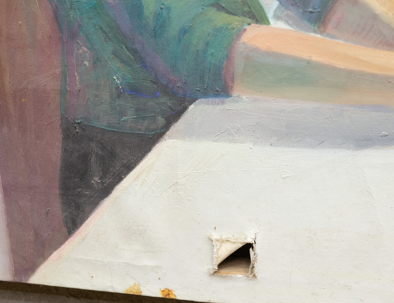 Винтажная картина, портрет