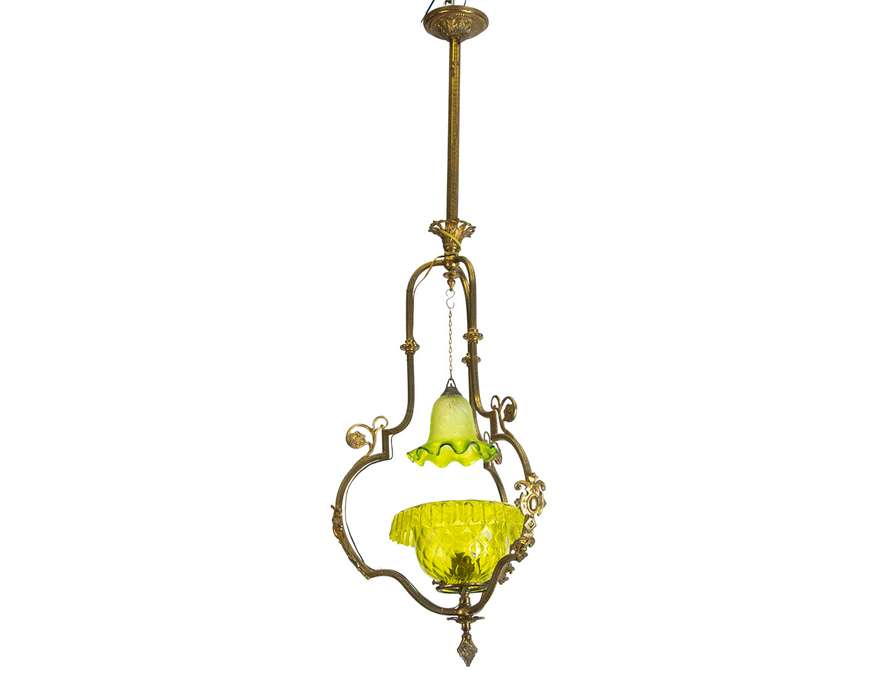 Старинный потолочный светильник