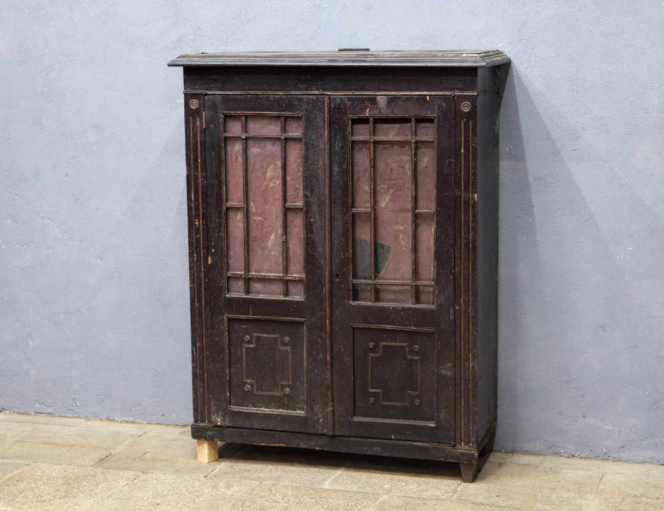 Антикварный книжный шкаф, жакоб