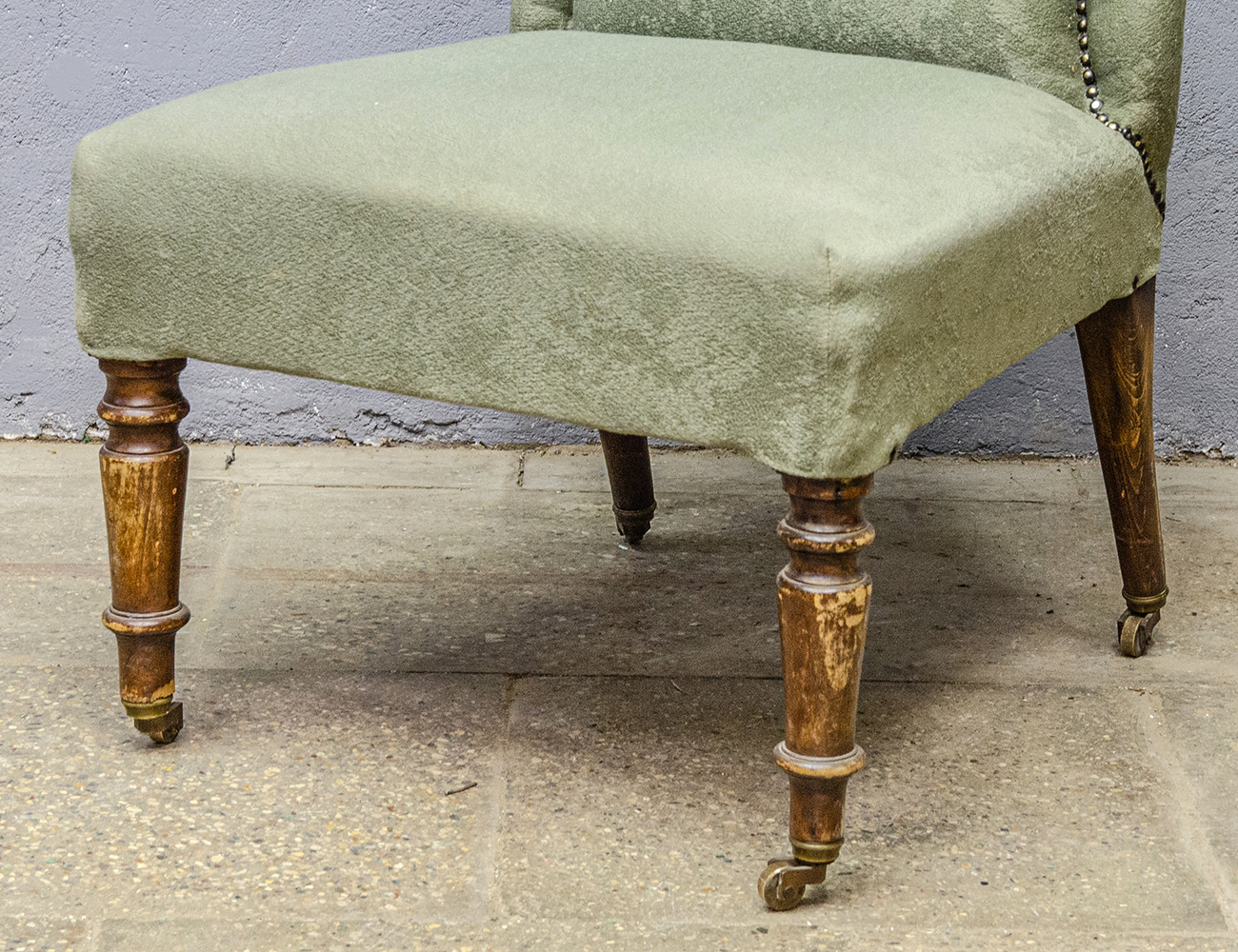 Антикварный будуарный стул