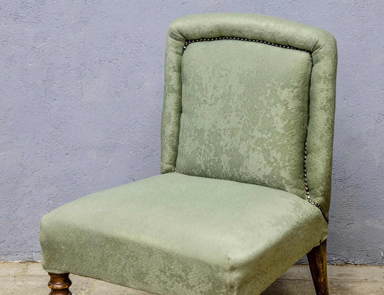 Антикварный будуарный стул