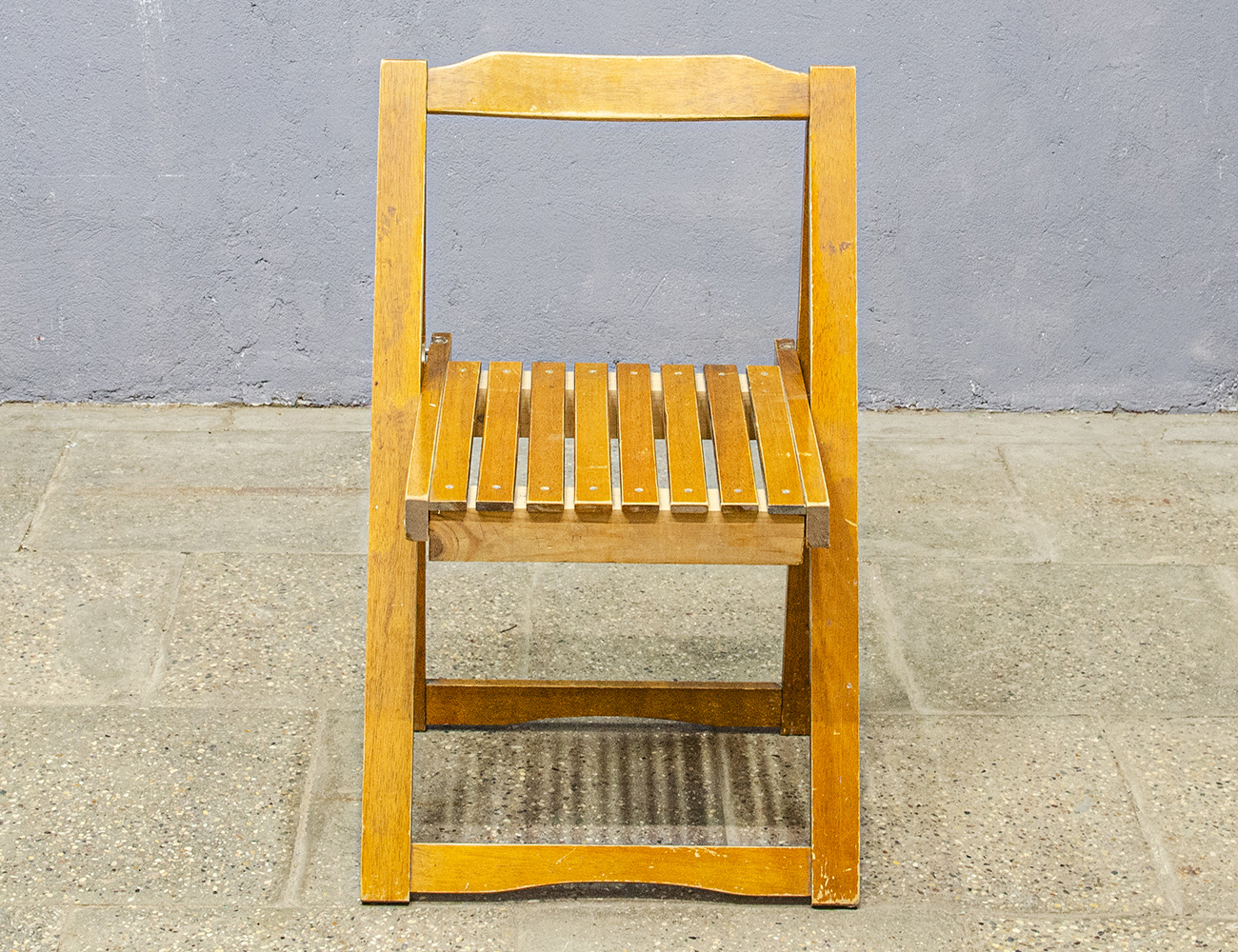 Винтажный складной стул