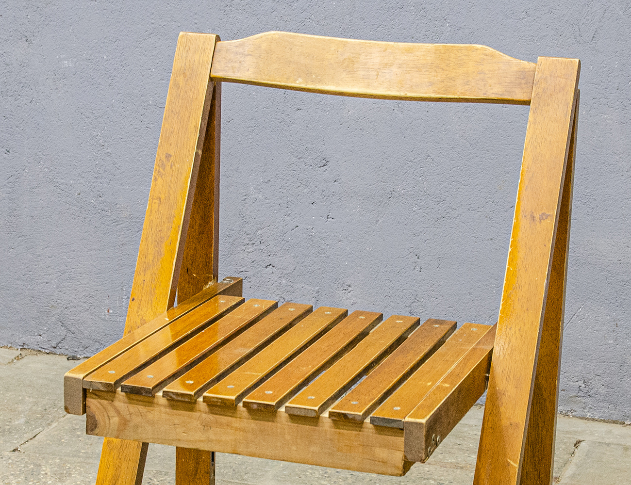 Винтажный складной стул