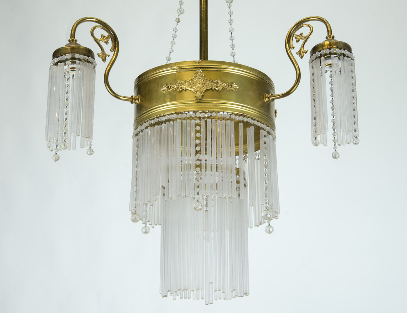 Антикварная люстра, начало 20-го века