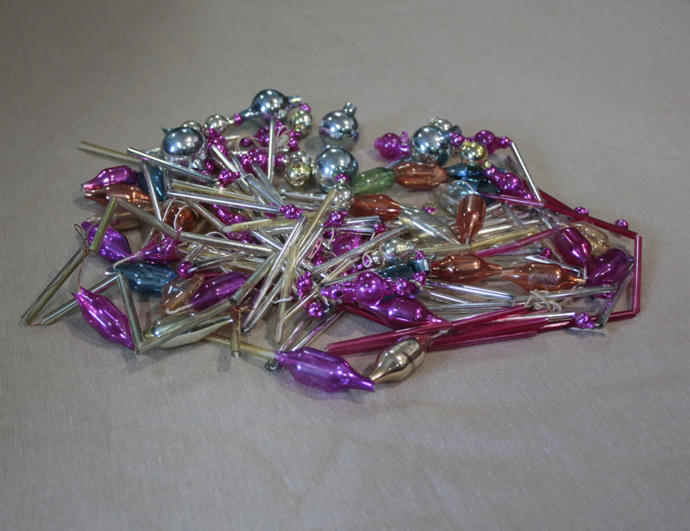 Старинная елочная гирлянда