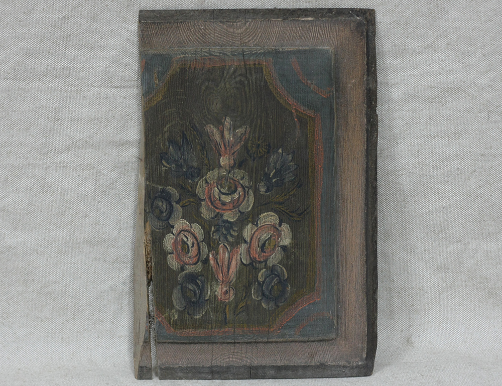 Старинная расписная филёнка