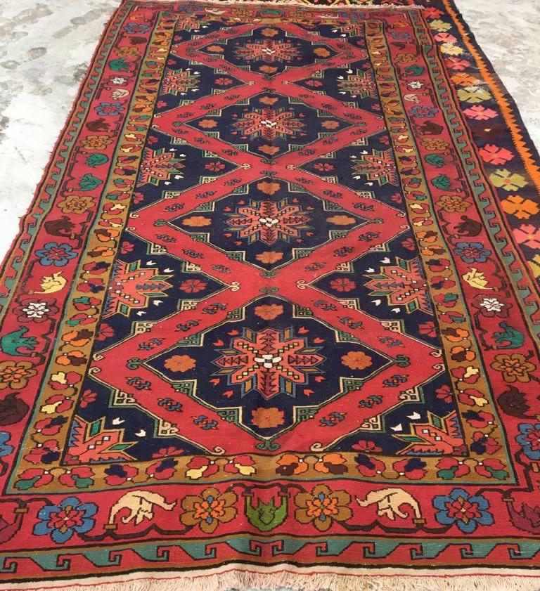 Восточный ковер 345x182