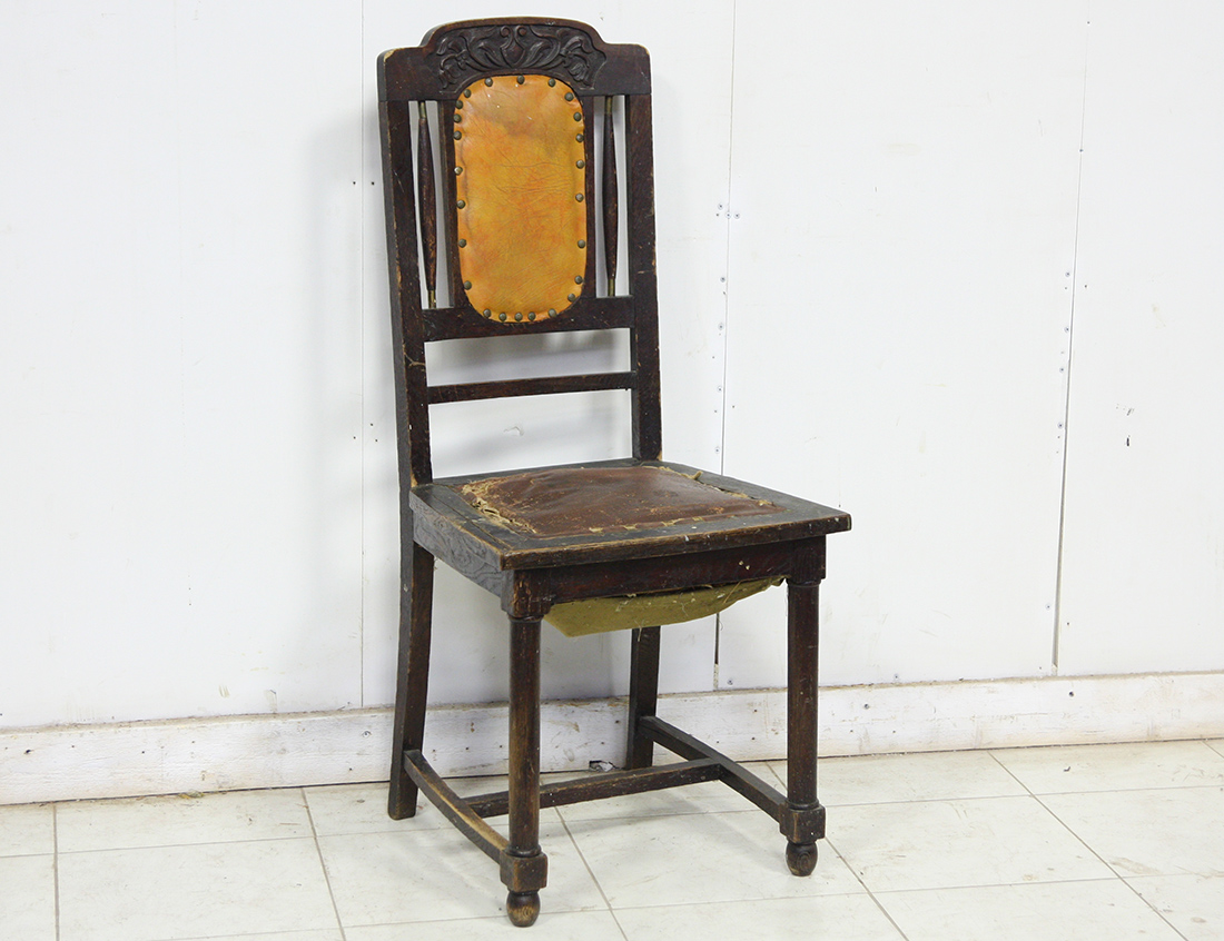 Дубовый стул модерн