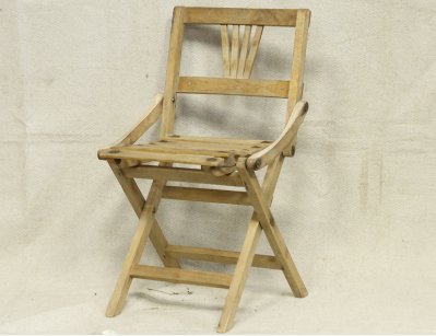 Старинный детский раскладной стул
