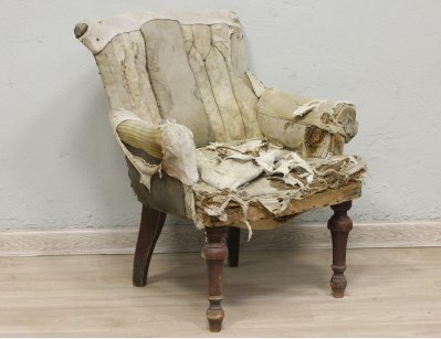 Покрывное кресло 19 века