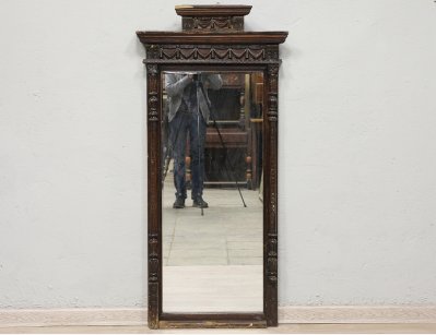 Резное зеркало 19 века