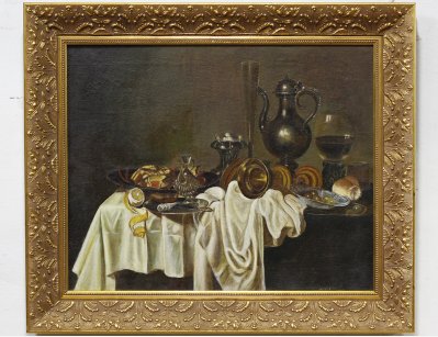 Копия картины Завтрак с крабом
